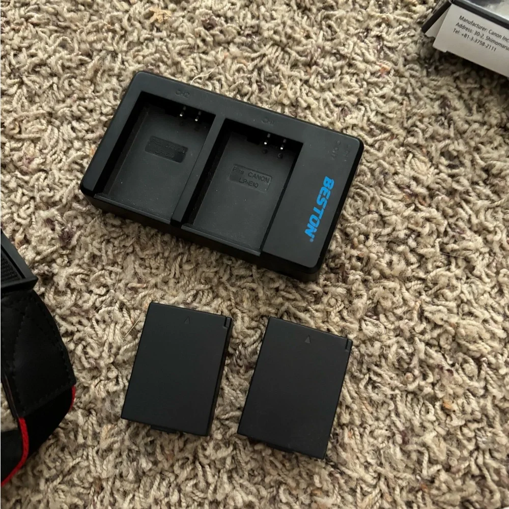 Canon EOS 4000D Black DSLR Camera Kit
